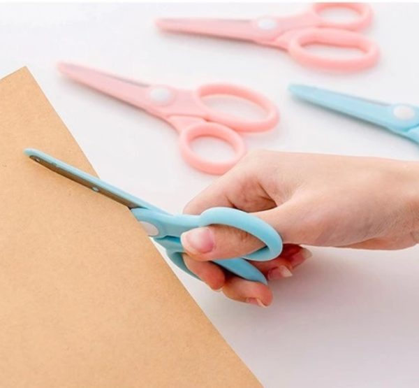 Kéo Cắt Giấy Thiết Kế An Toàn - Kéo Thủ Công Học Sinh