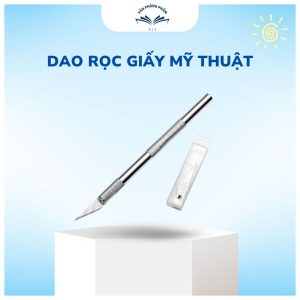 Dao rọc giấy Mỹ thuật chuyên ngành Oly (Kèm 5 dao thay thế)