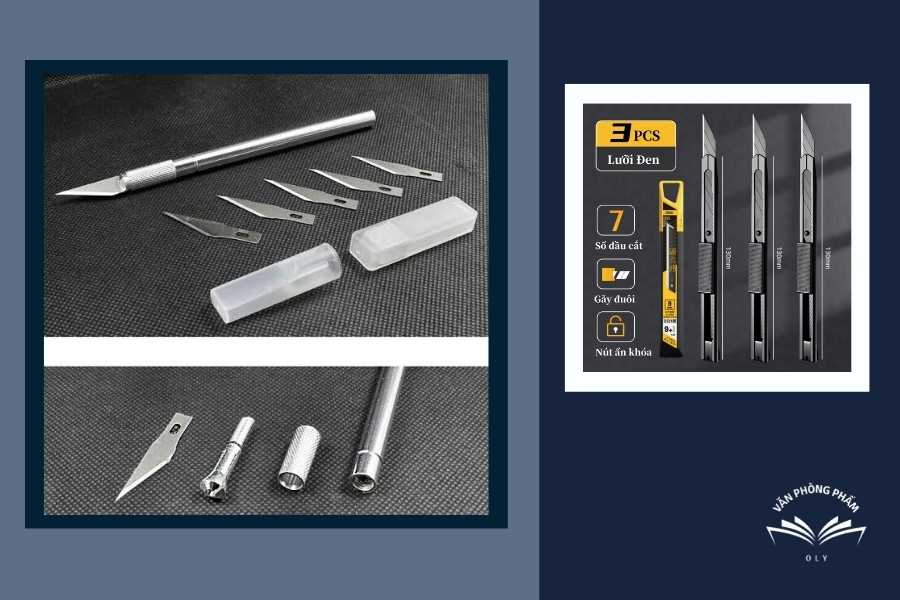 So Sánh dao rọc giấy